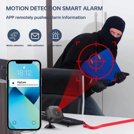 Wireless Mini Security Camera with 1080P HD and Night Vision