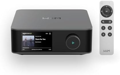 Wiim Amp Ultra Stereo Streaming Amplifier, HDMI ARC & RoomFit, Space Gray