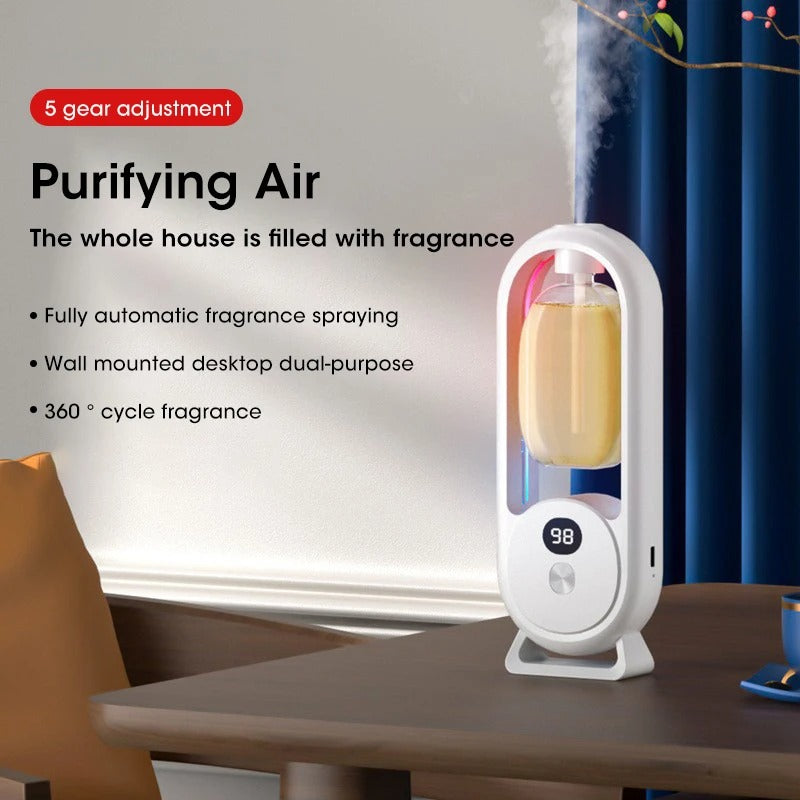Smart Essential Oil Diffuser with Adjustable Speed